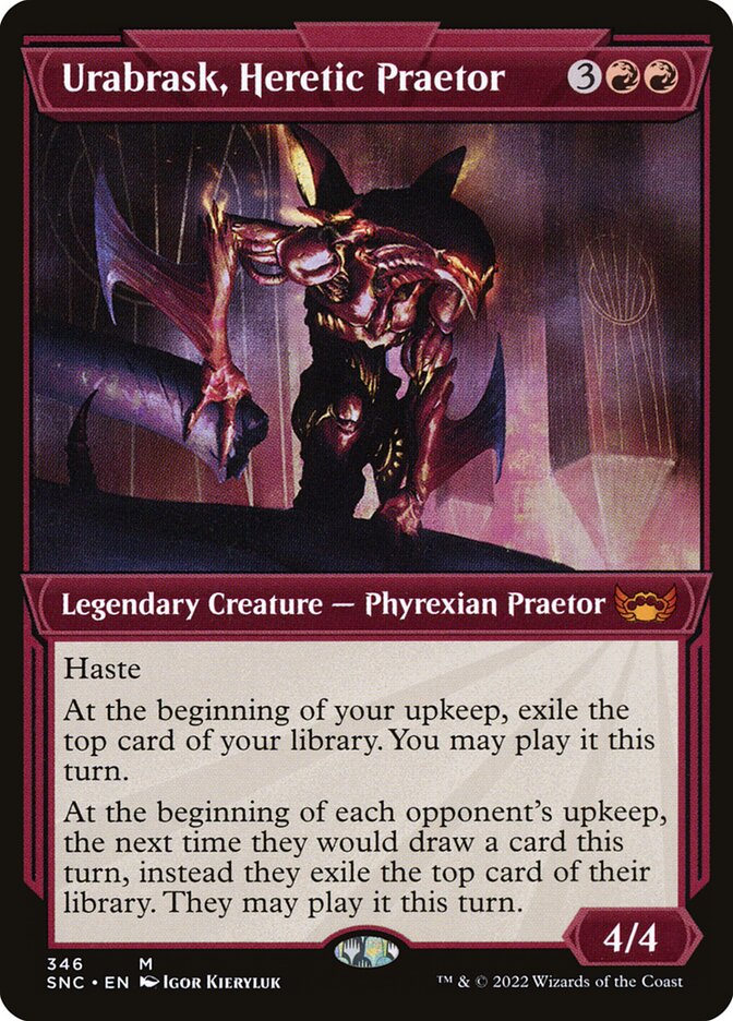 Urabrask, Heretic Praetor (346) - Streets of New Capenna (SNC)