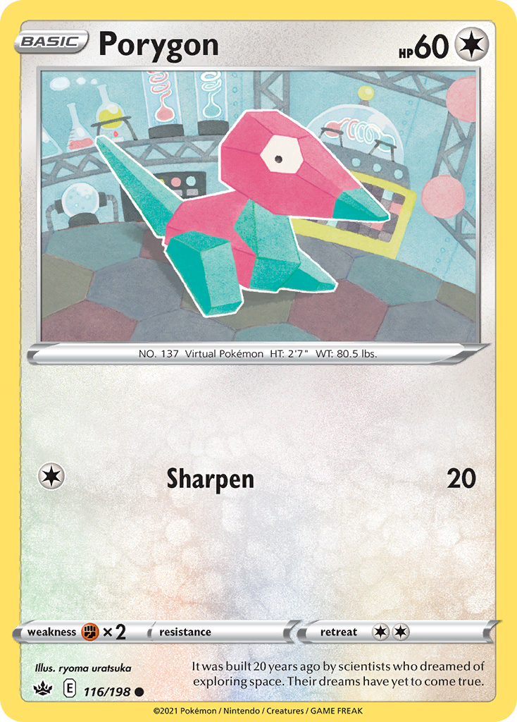 Porygon (116/198) - Chilling Reign (CRE)