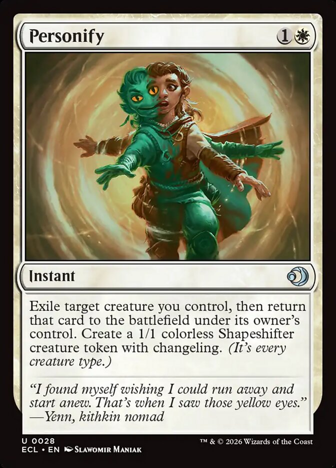 Personify (28) - Lorwyn Eclipsed (ECL)