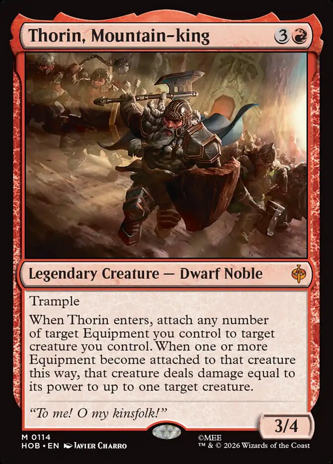 Thorin, Mountain-king (114) - The Hobbit (HOB)