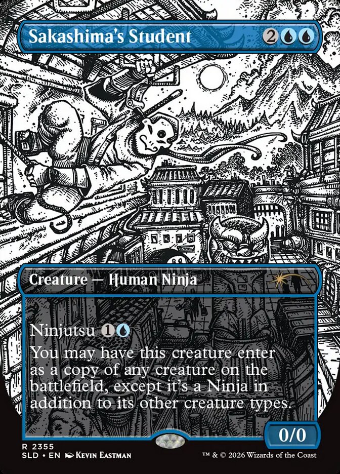Sakashima's Student (2355) - Secret Lair Drop (SLD)