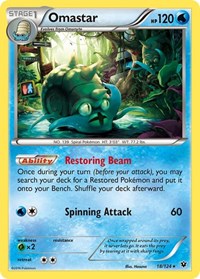 Omastar (18) - XY - Fates Collide (FCO)