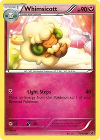 Whimsicott (71) - XY - Fates Collide (FCO)