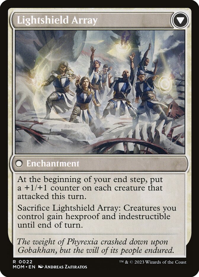 Invasion of Gobakhan // Lightshield Array (22) - March of the Machine (MOM)