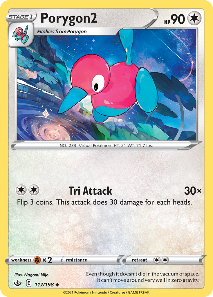 Porygon2 (117/198) - Chilling Reign (CRE)