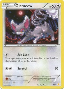 Glameow (1) (1) - XY Trainer Kit: Pikachu Libre & Suicune (PR)