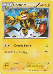 Electivire (25) (25) - XY Trainer Kit: Pikachu Libre & Suicune (PR)