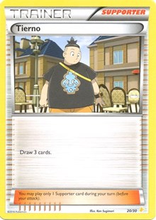 Tierno (20 - Pikachu Libre Deck) (20) - XY Trainer Kit: Pikachu Libre & Suicune (PR)