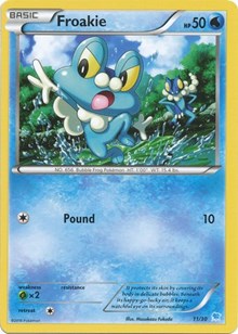 Froakie (23) (23) - XY Trainer Kit: Pikachu Libre & Suicune (PR)