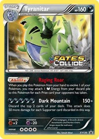 Tyranitar Prerelease (XY130) - XY Promos (PR)