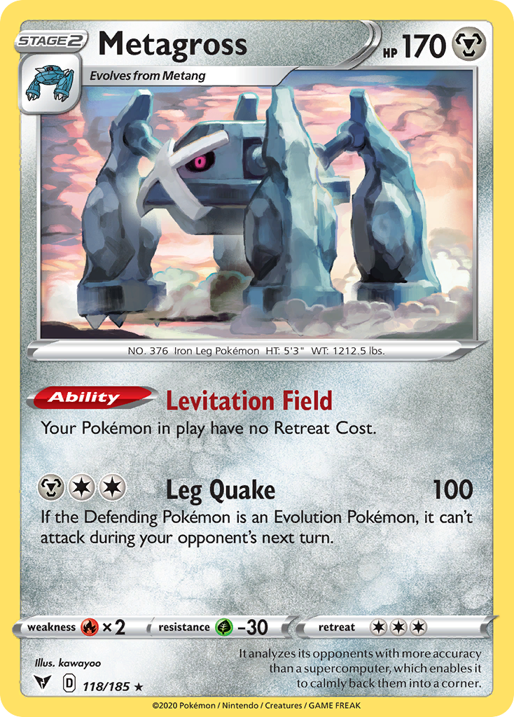 Metagross (118/185) - Vivid Voltage (VIV)
