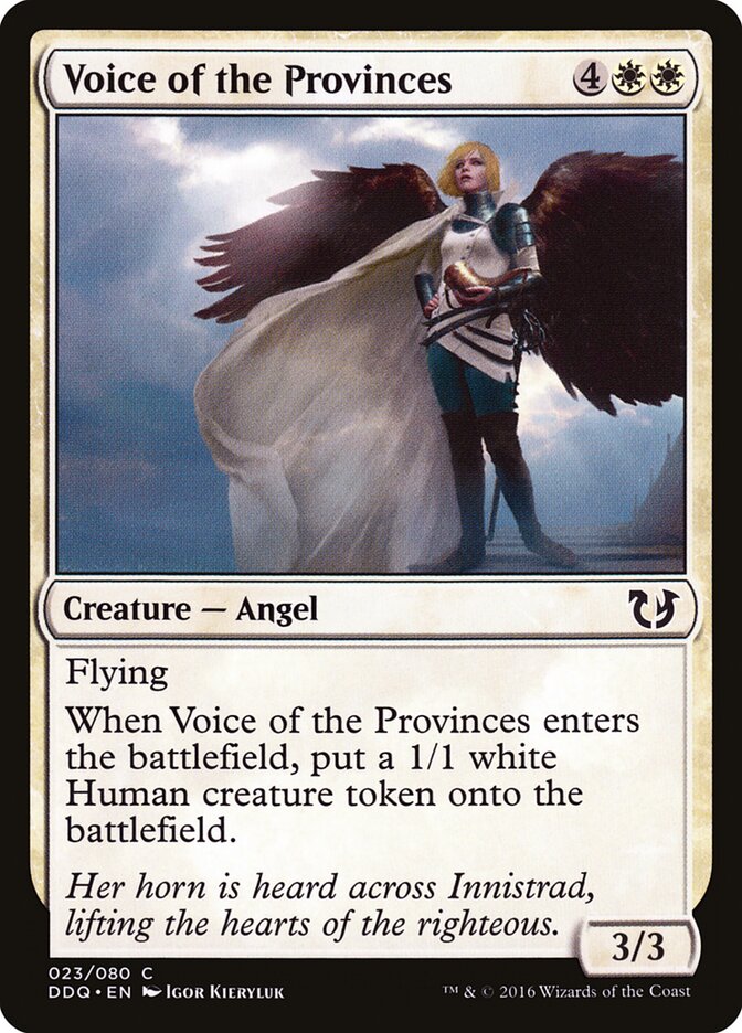 Voice of the Provinces (23) - Duel Decks: Blessed vs. Cursed (DDQ)