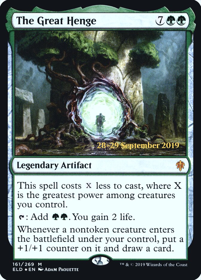 The Great Henge (161s) - Throne of Eldraine Promos (PELD)