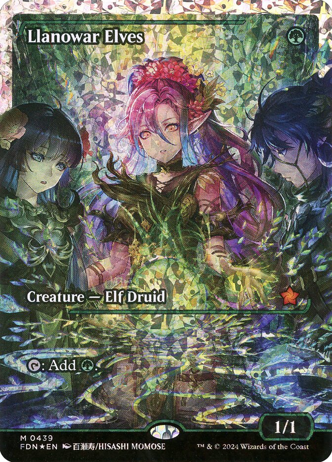 Llanowar Elves (439) - Foundations (FDN)