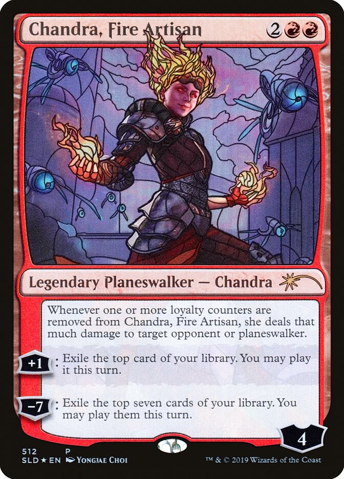 Chandra, Fire Artisan (512) - Secret Lair Drop (SLD)