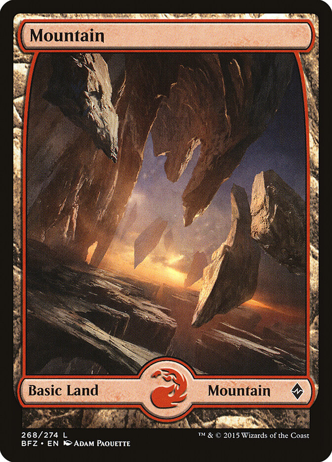 Mountain (268) - Battle for Zendikar (BFZ)
