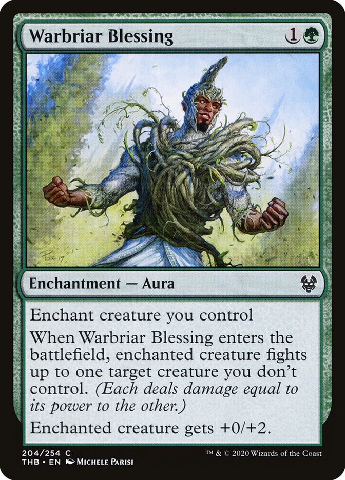 Warbriar Blessing (204) - Theros Beyond Death (THB)