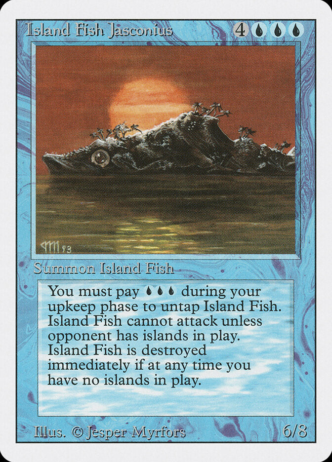 Island Fish Jasconius (61) - Revised Edition (3ED)