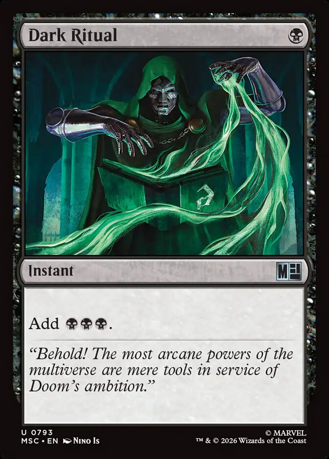 Dark Ritual (793) - Marvel Super Heroes Commander (MSC)