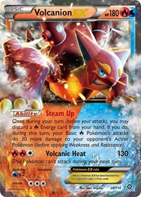 Volcanion EX (26) - XY - Steam Siege (STS)