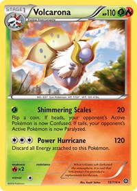 Volcarona (15) - XY - Steam Siege (STS)