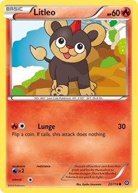 Litleo (22) - XY - Steam Siege (STS)