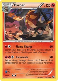 Pyroar (23) - XY - Steam Siege (STS)