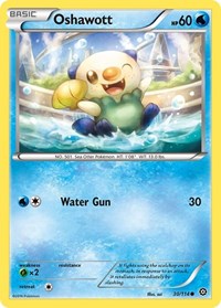 Oshawott (30) - XY - Steam Siege (STS)