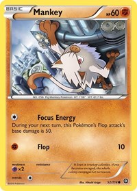 Mankey (52) - XY - Steam Siege (STS)