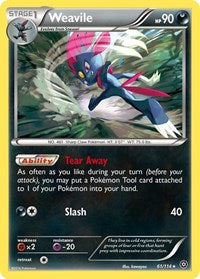 Weavile (61) - XY - Steam Siege (STS)