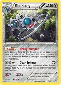 Klinklang (73) - XY - Steam Siege (STS)