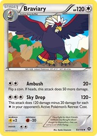 Braviary (93) - XY - Steam Siege (STS)