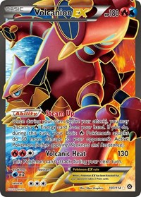 Volcanion EX Full Art (107) - XY - Steam Siege (STS)