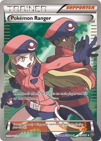 Pokemon Ranger Full Art (113) - XY - Steam Siege (STS)