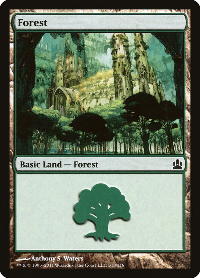 Forest (318) - Commander 2011 (CMD)