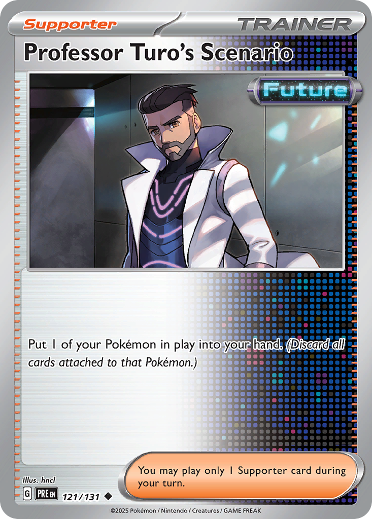 Professor Turo's Scenario (121/131) - Prismatic Evolutions (PRE)