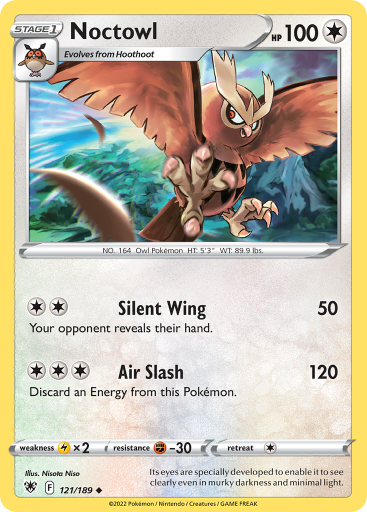 Noctowl (121/189) - Astral Radiance (ASR)