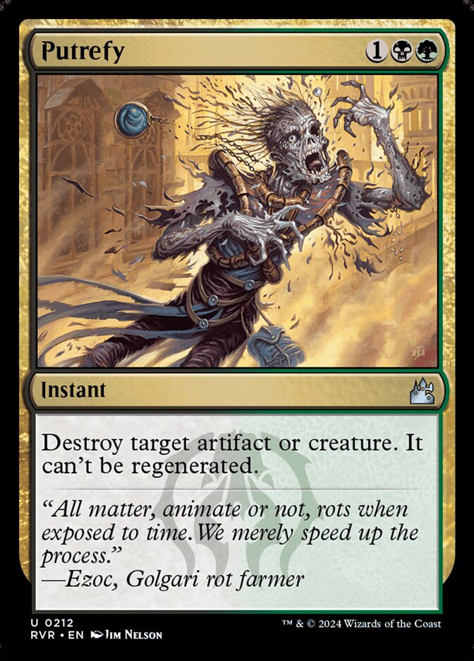 Putrefy (212) - Ravnica Remastered (RVR)