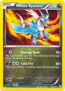 White Kyurem BW Boundaries Crossed (102) - Deck Exclusives (PR)
