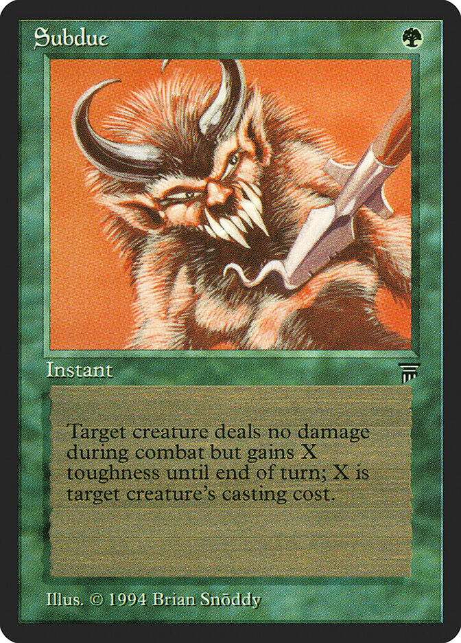 Subdue (206) - Legends (LEG)
