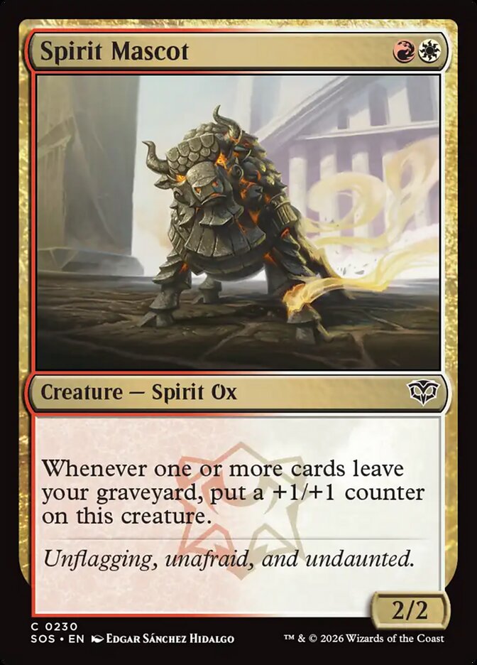 Spirit Mascot (230) - Secrets of Strixhaven (SOS)