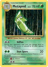 Metapod (4) - XY - Evolutions (EVO)