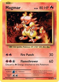 Magmar (20) - XY - Evolutions (EVO)