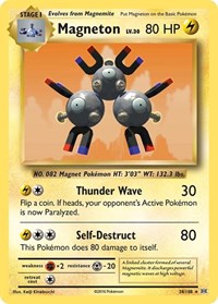 Magneton (38) - XY - Evolutions (EVO)