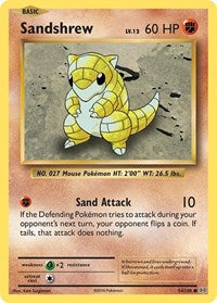 Sandshrew (54) - XY - Evolutions (EVO)