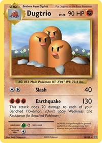 Dugtrio (56) - XY - Evolutions (EVO)
