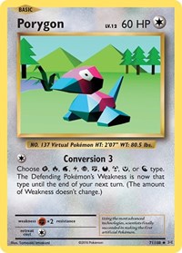 Porygon (71) - XY - Evolutions (EVO)