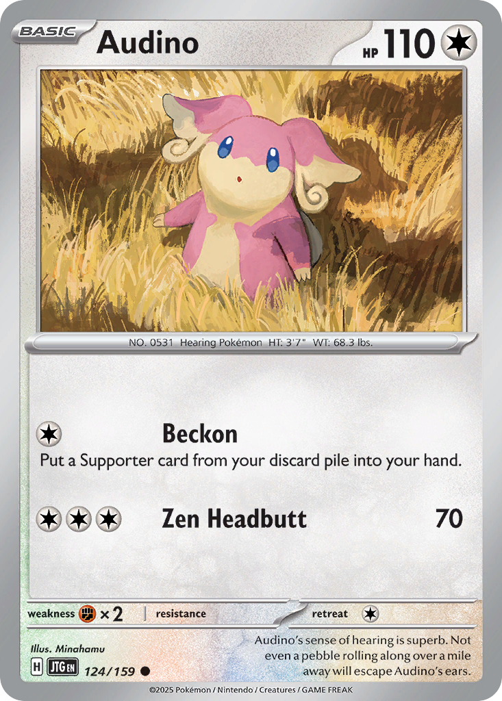 Audino (124/159) - Journey Together (JTG)