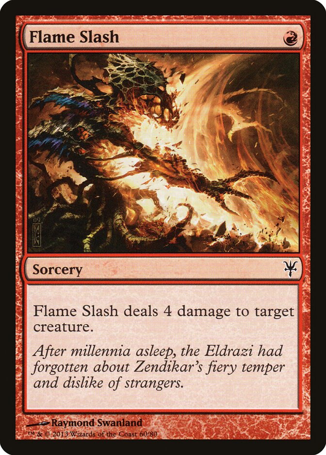 Flame Slash (60) - Duel Decks: Sorin vs. Tibalt (DDK)