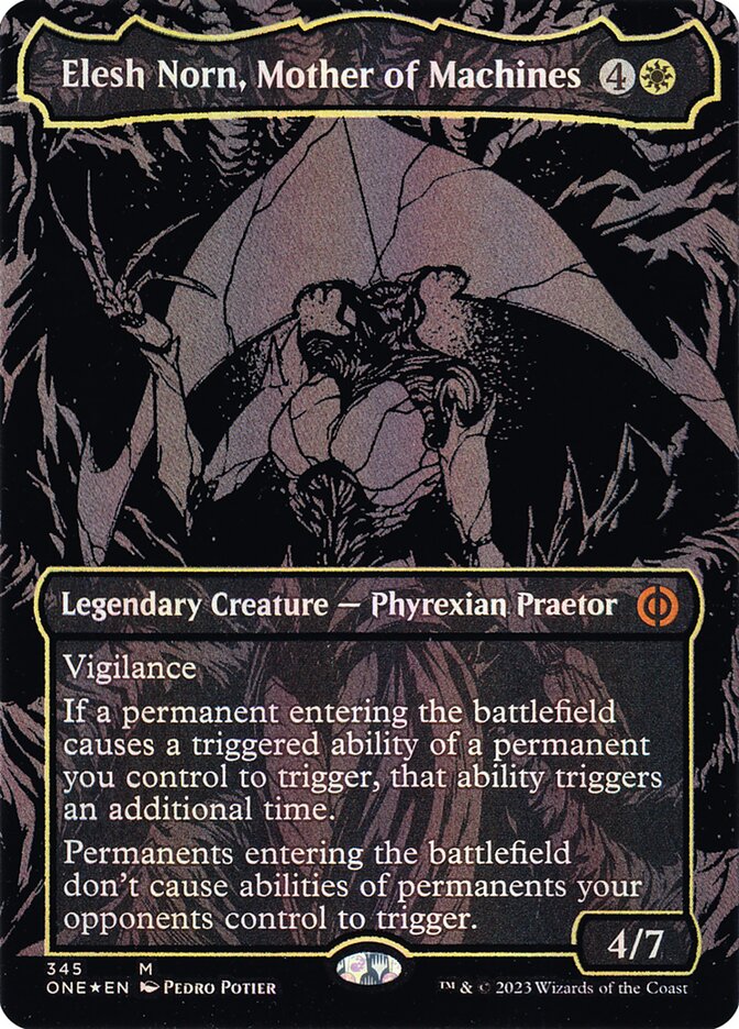 Elesh Norn, Mother of Machines (345) - Phyrexia: All Will Be One (ONE)